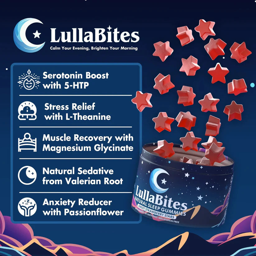 LullaBites Nightly Sleep Gummies