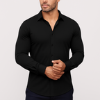 Camisa Stretch Antirrugas – Corte Perfecto - Premium