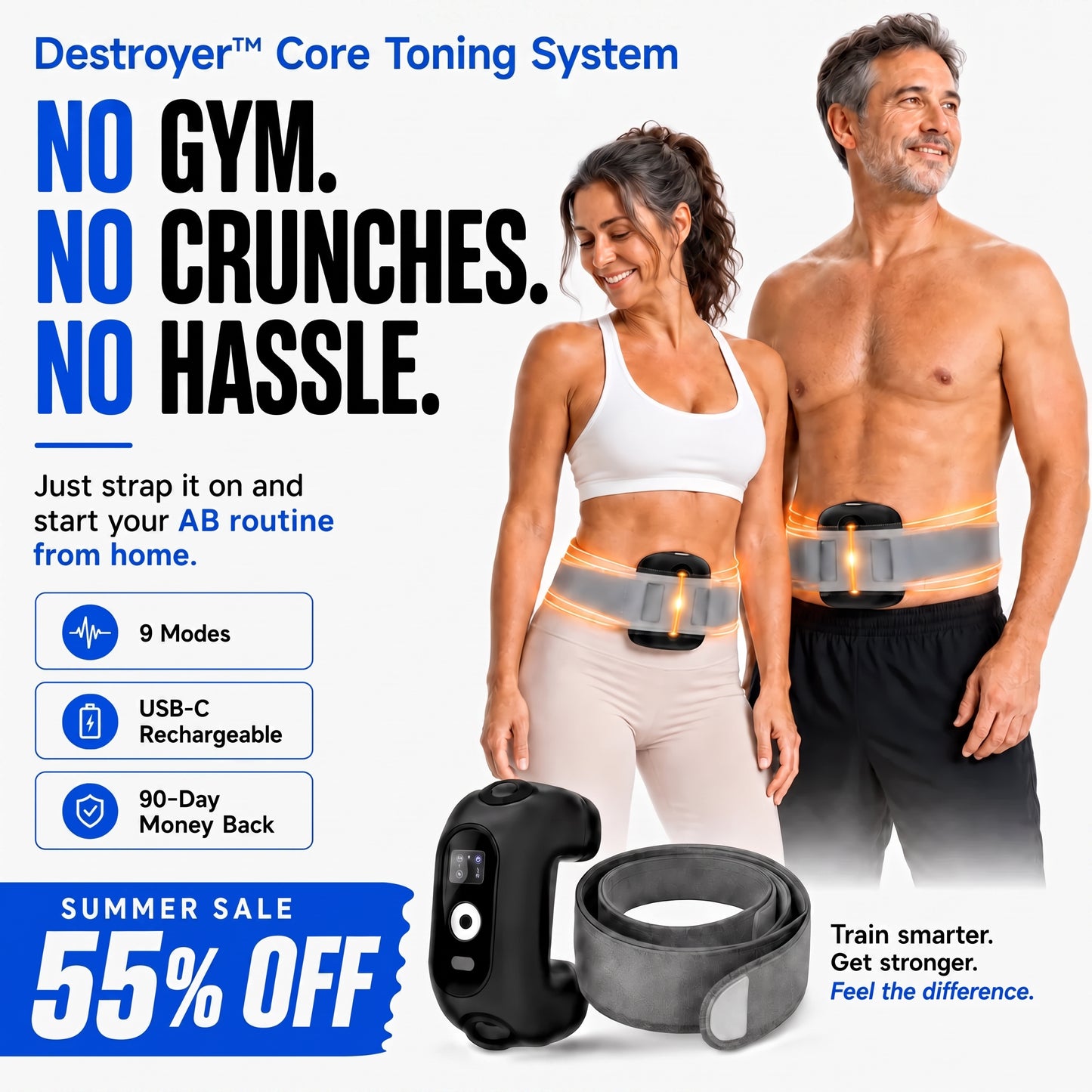 Destroyer™ Precision EMS Core Toning System