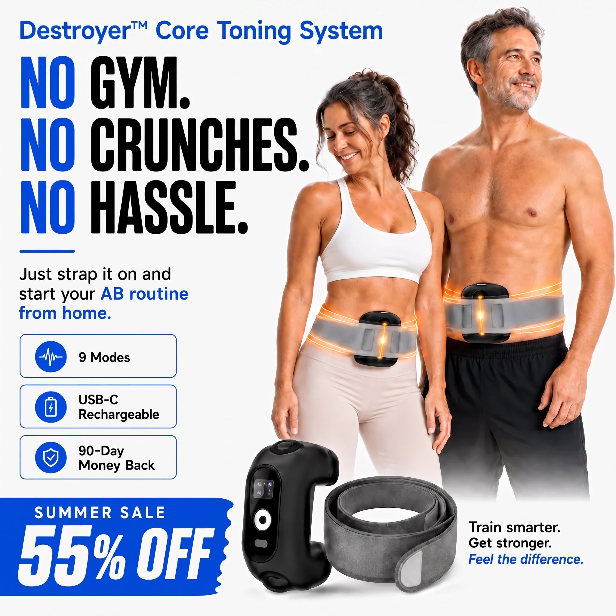 Destroyer™ Precision EMS Core Toning System