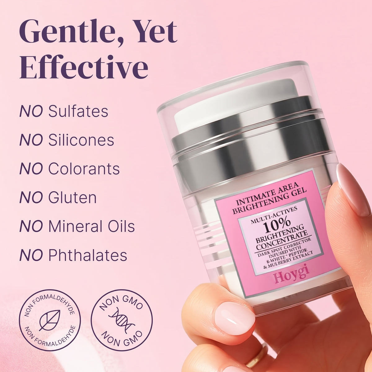 Hoygi Intimate Dark Spot Remover for Body, Face, Bikini and Sensitive Areas