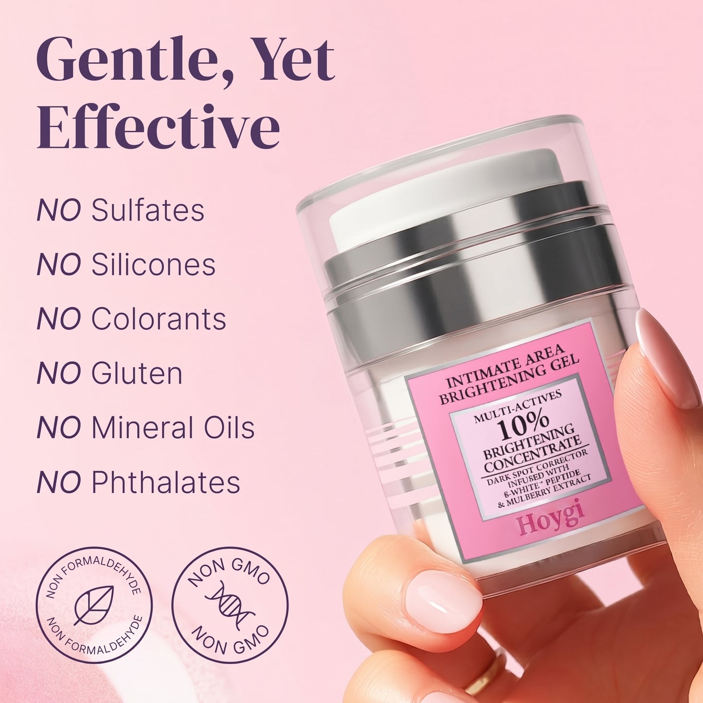 Hoygi Intimate Dark Spot Remover for Body, Face, Bikini and Sensitive Areas