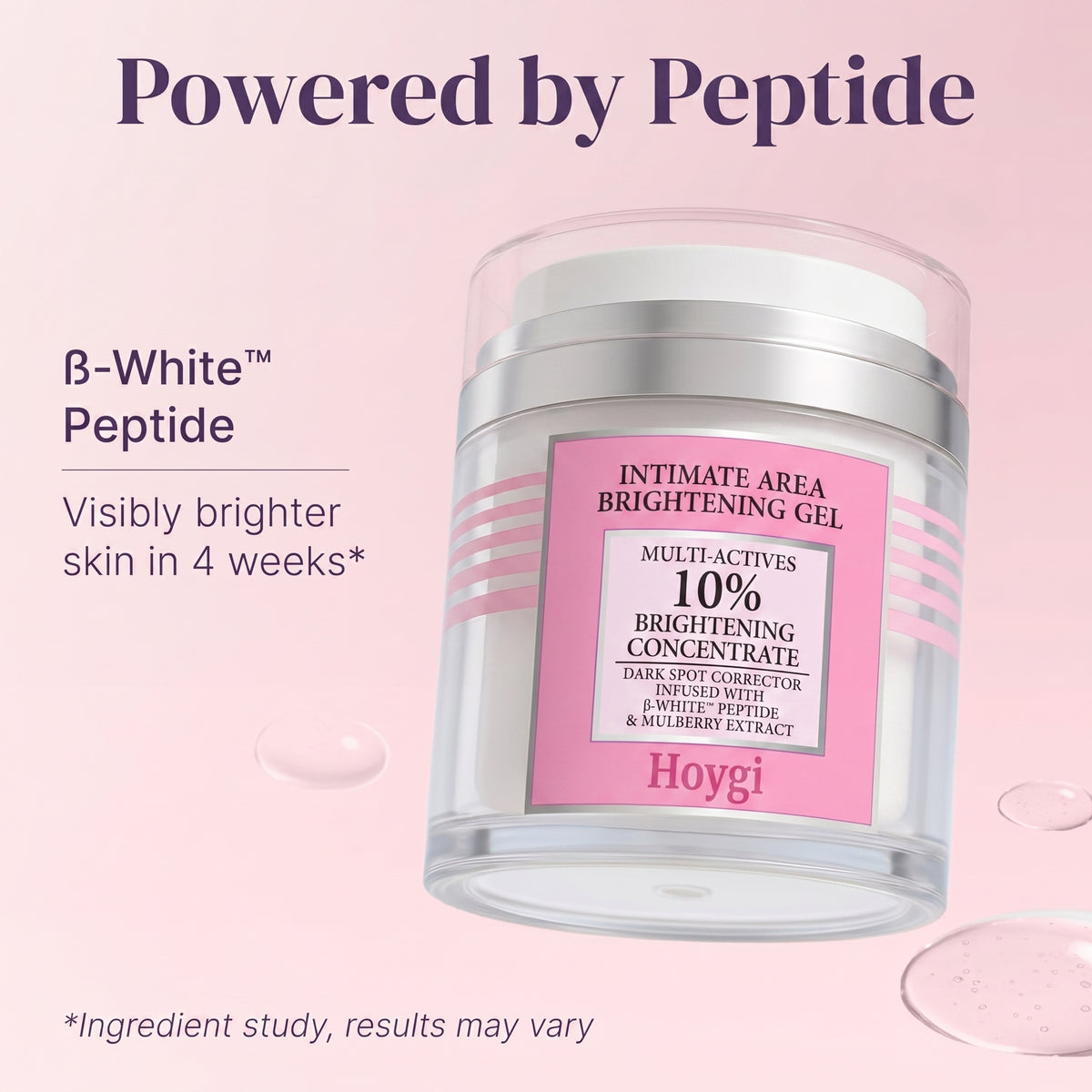 Hoygi Intimate Dark Spot Remover for Body, Face, Bikini and Sensitive Areas