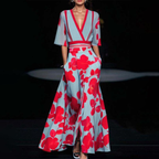 Elegante vestido de viscosa